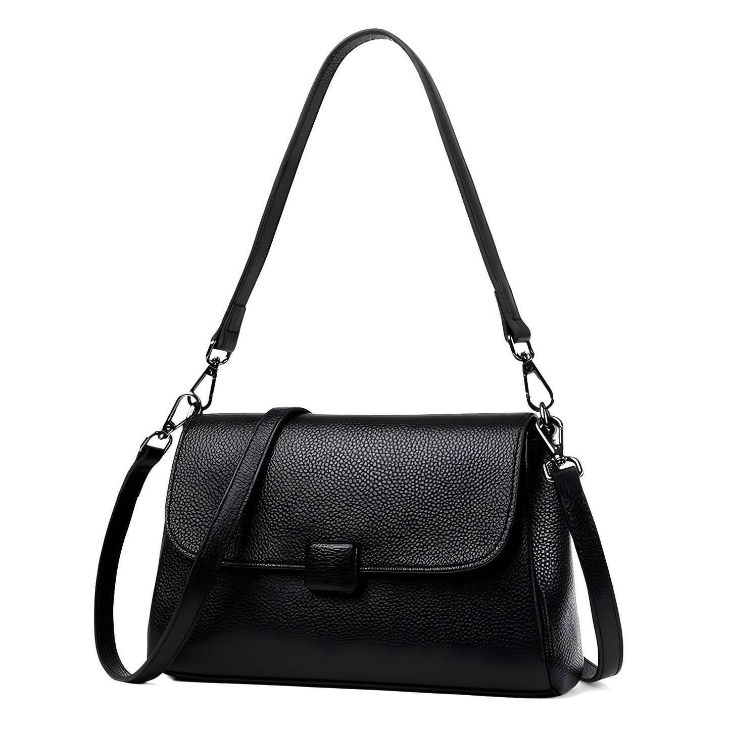 Leather Shoulder Bag Women's Cowhide All-matching