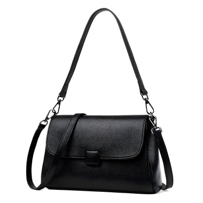 Leather Shoulder Bag Women's Cowhide All-matching