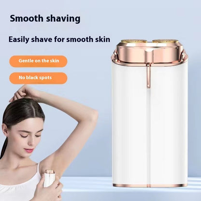 Double-headed Rechargeable Unisex Private Mini-portable Lady Shaver