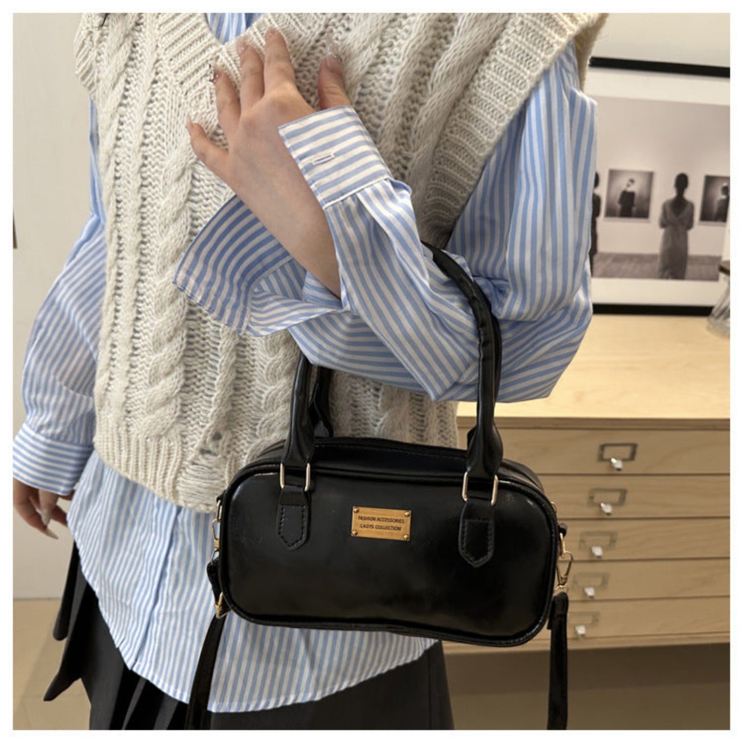 Good-looking Advanced Commuter Portable Retro Messenger Bag