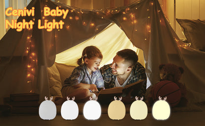 Baby Feeding, Adjustable, Creative, Rabbit, Elk Light, Silicone Light, Touch Light, Clap Light, Small Electric Light, Ambient Light, Night Light