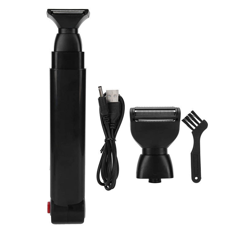 Electric Shaver Foldable Handle Back Lady Shaver USB Charging Whole Body Hair Removal Device