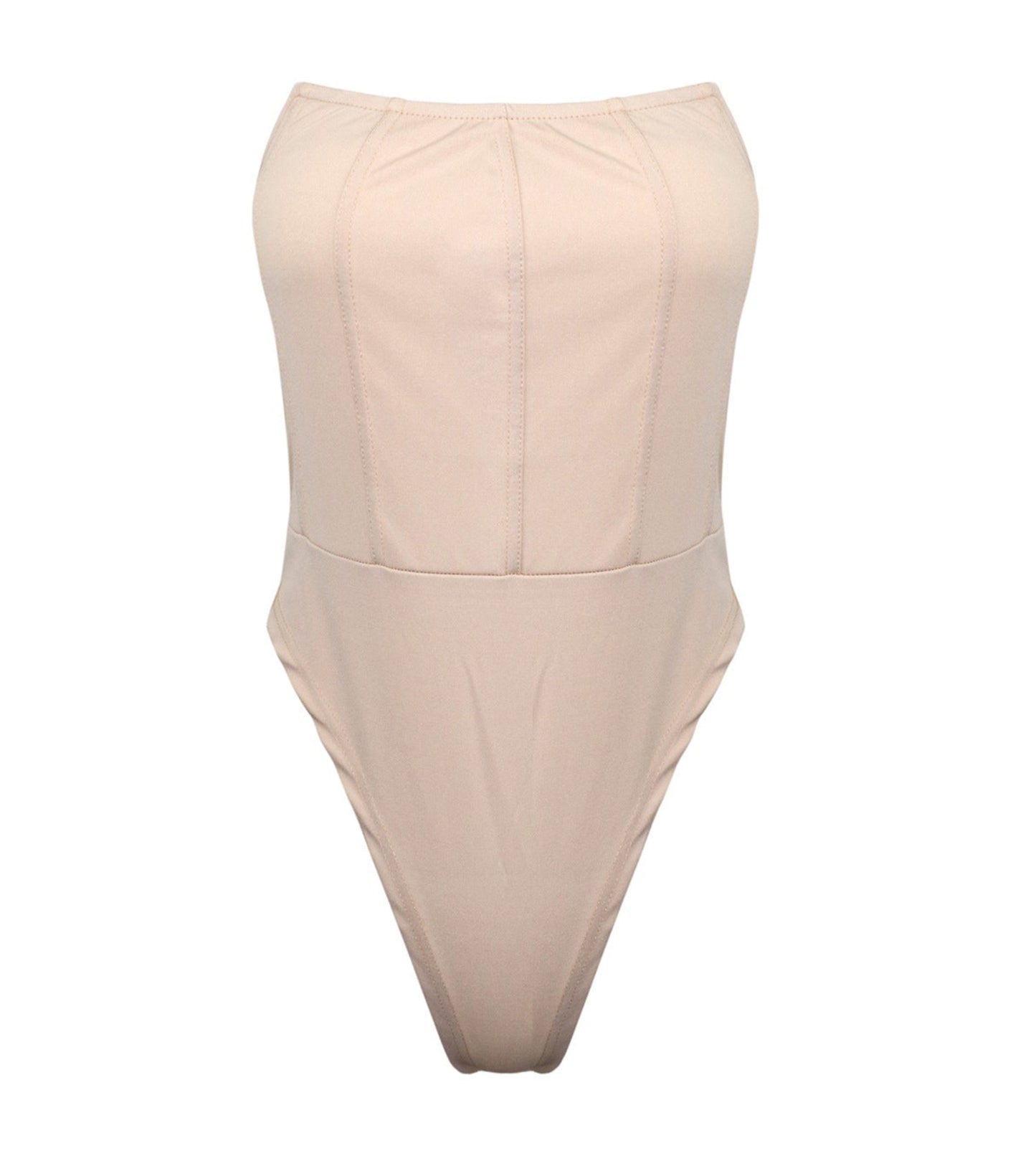 Basic Strapless Tube Top Jumpsuit Women