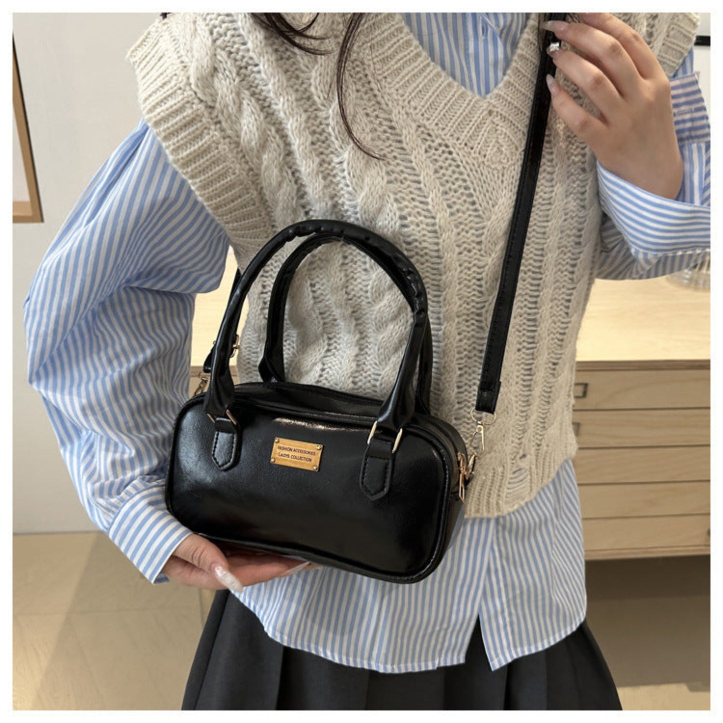 Good-looking Advanced Commuter Portable Retro Messenger Bag
