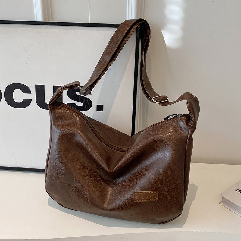 Fashionable Retro High-grade All-match Shoulder Messenger Bag