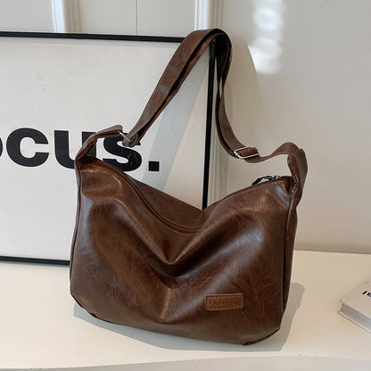 Fashionable Retro High-grade All-match Shoulder Messenger Bag