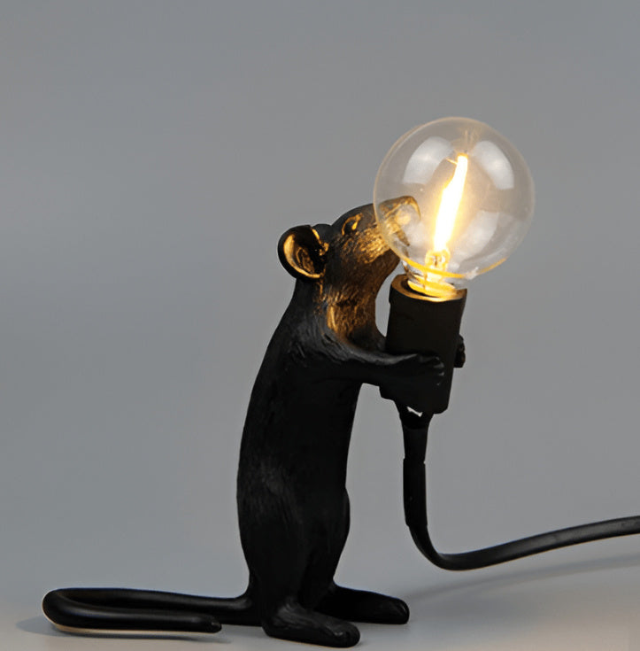 Nordic Creative Resin Mini Animal Mouse Light