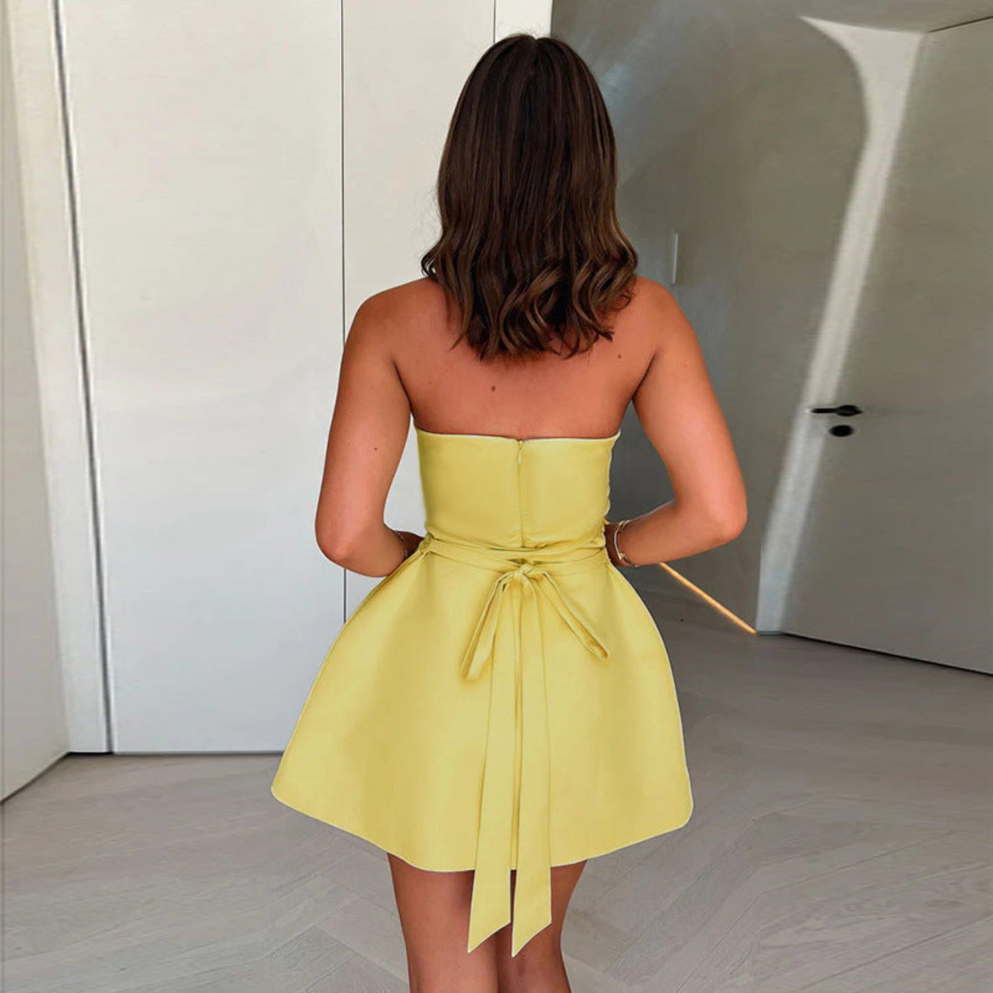 New Fashion Personality Tube Top Dress Women