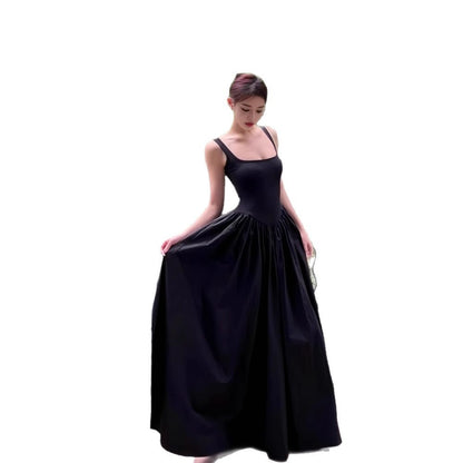 Women's Slim Fit Waist Pear-shaped Figure Dress