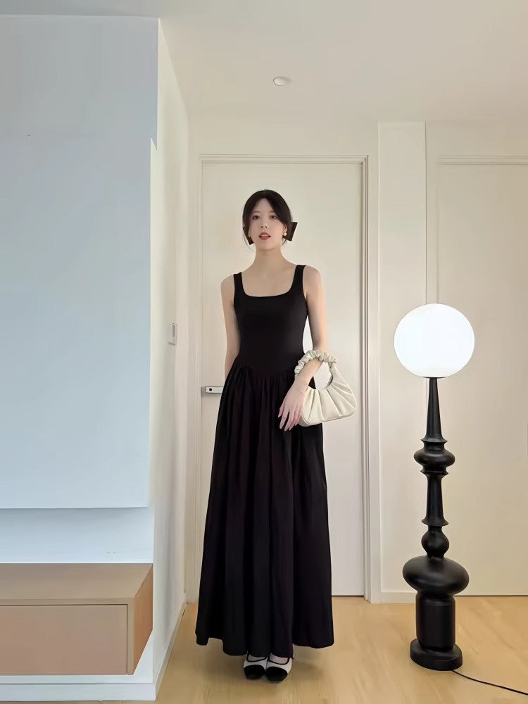 Women's Slim Fit Waist Pear-shaped Figure Dress