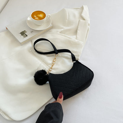 Casual Women's New Retro Solid Color Shoulder Messenger Bag