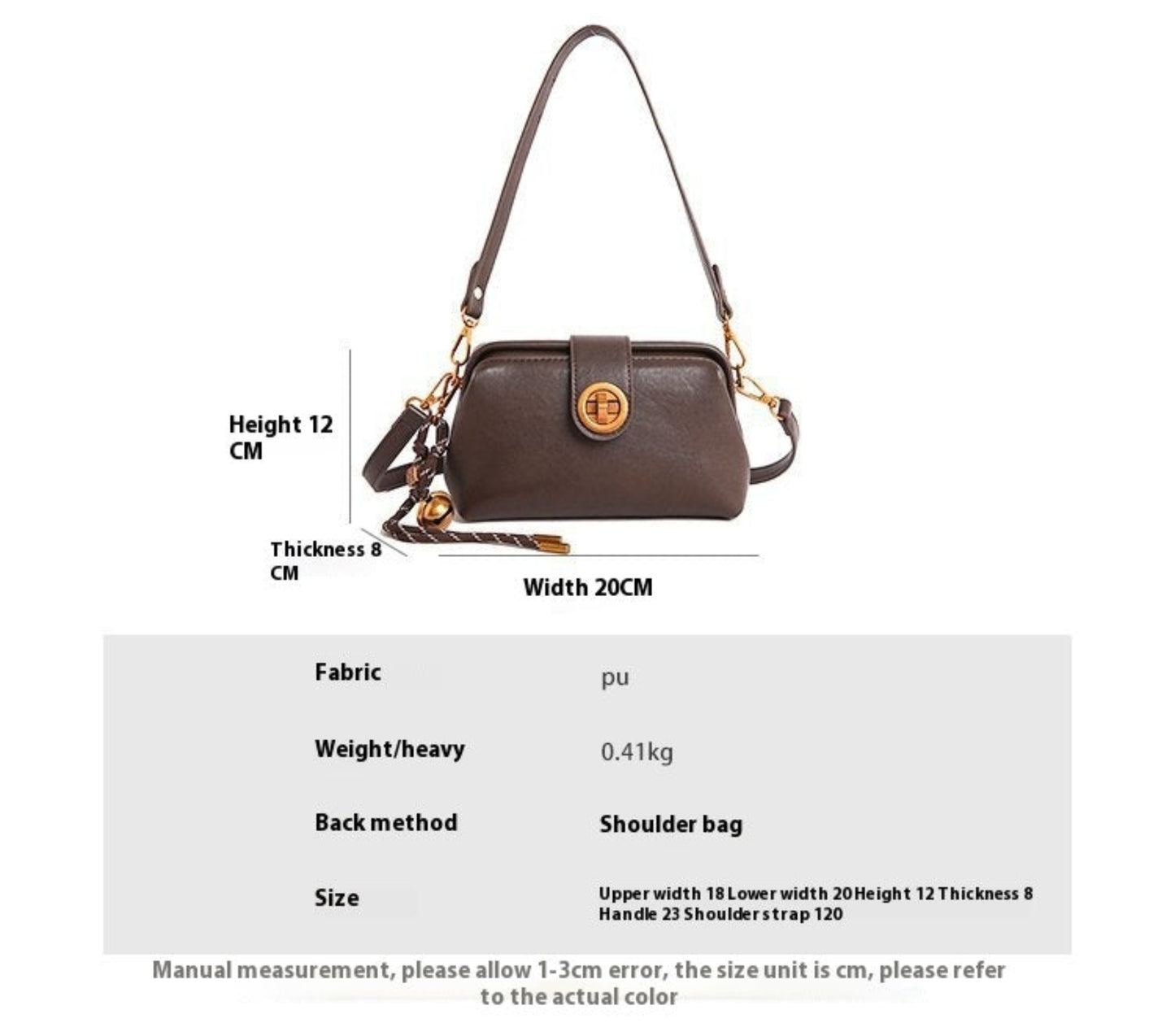 High Sense Niche Female Autumn And Winter New Retro Frosted Crossbody Bag