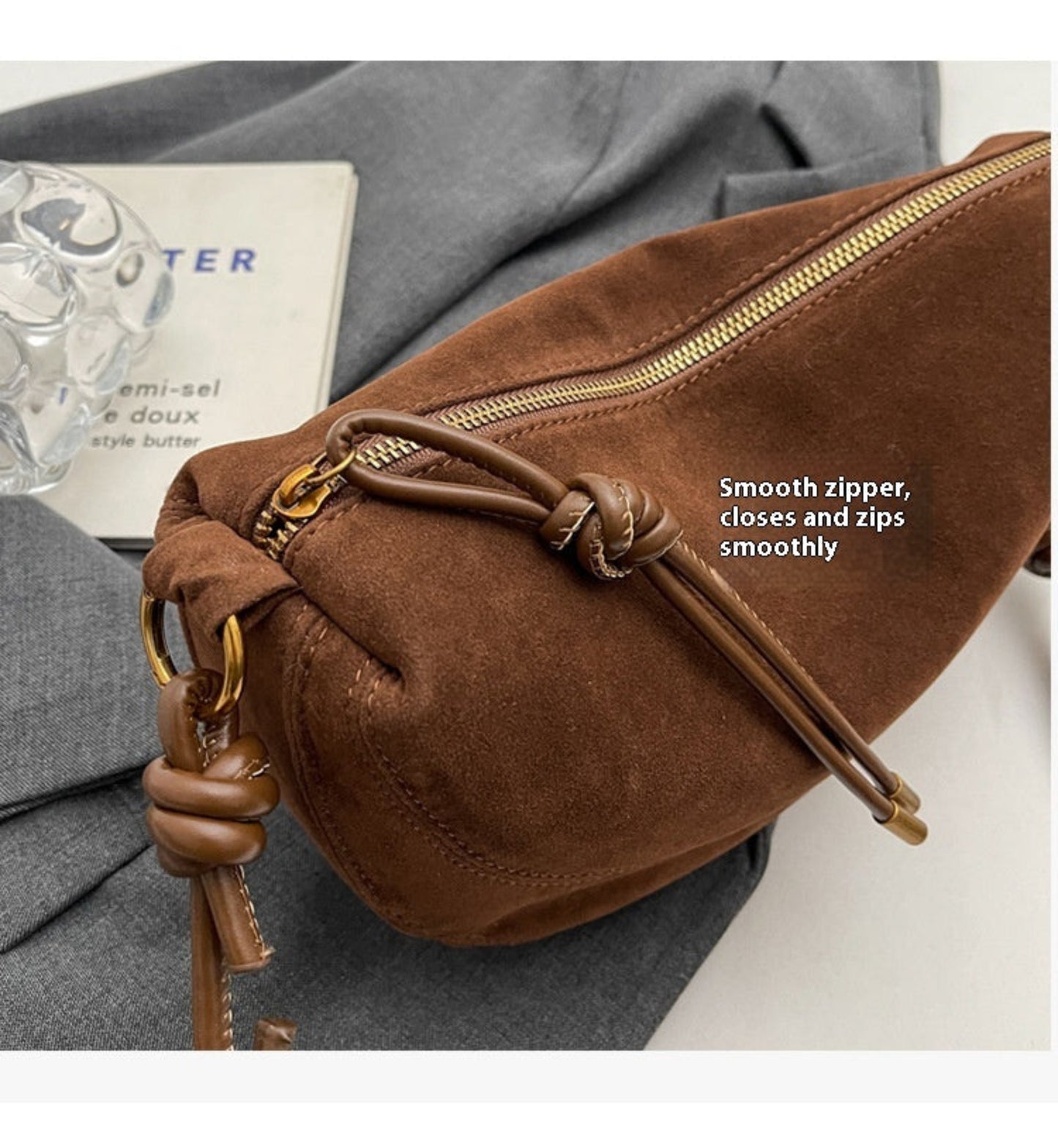 All-match Crossbody Shoulder Underarm Dumpling Bag