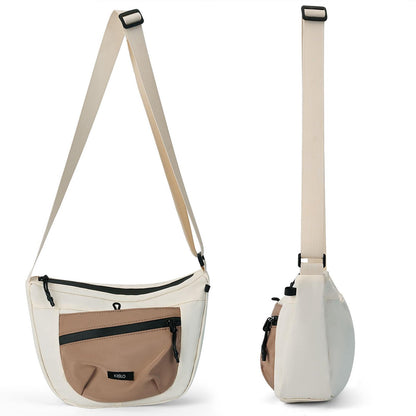 Women's Solid Color Crossbody Bag Fashionable Large Capacity Shoulder Bag For Work School Casual Trendy Versatile High-quality Daily Commuting Bag