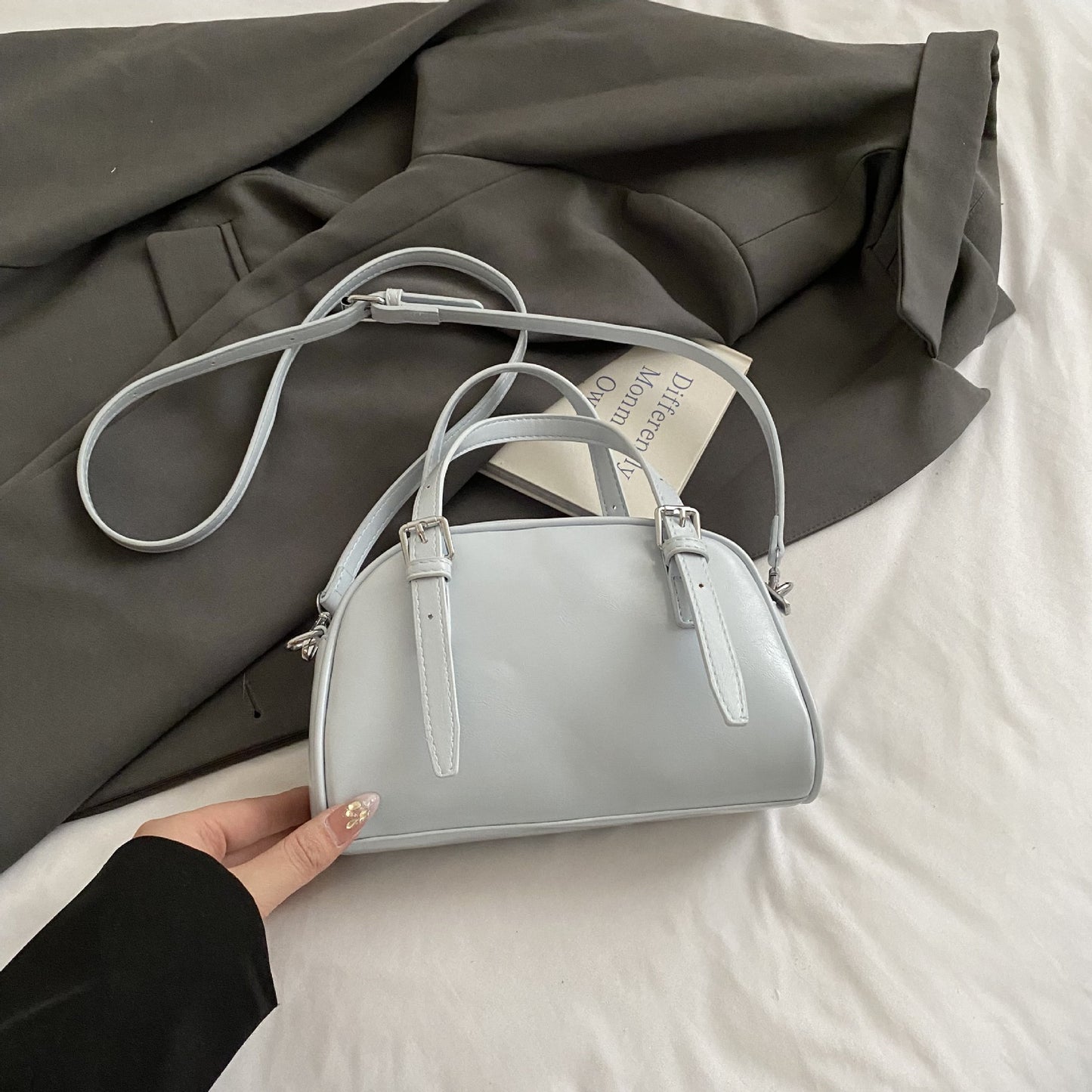 Korean Style Niche Summer Ins Small Square Bag Fashion Shoulder Shell Women's Bag